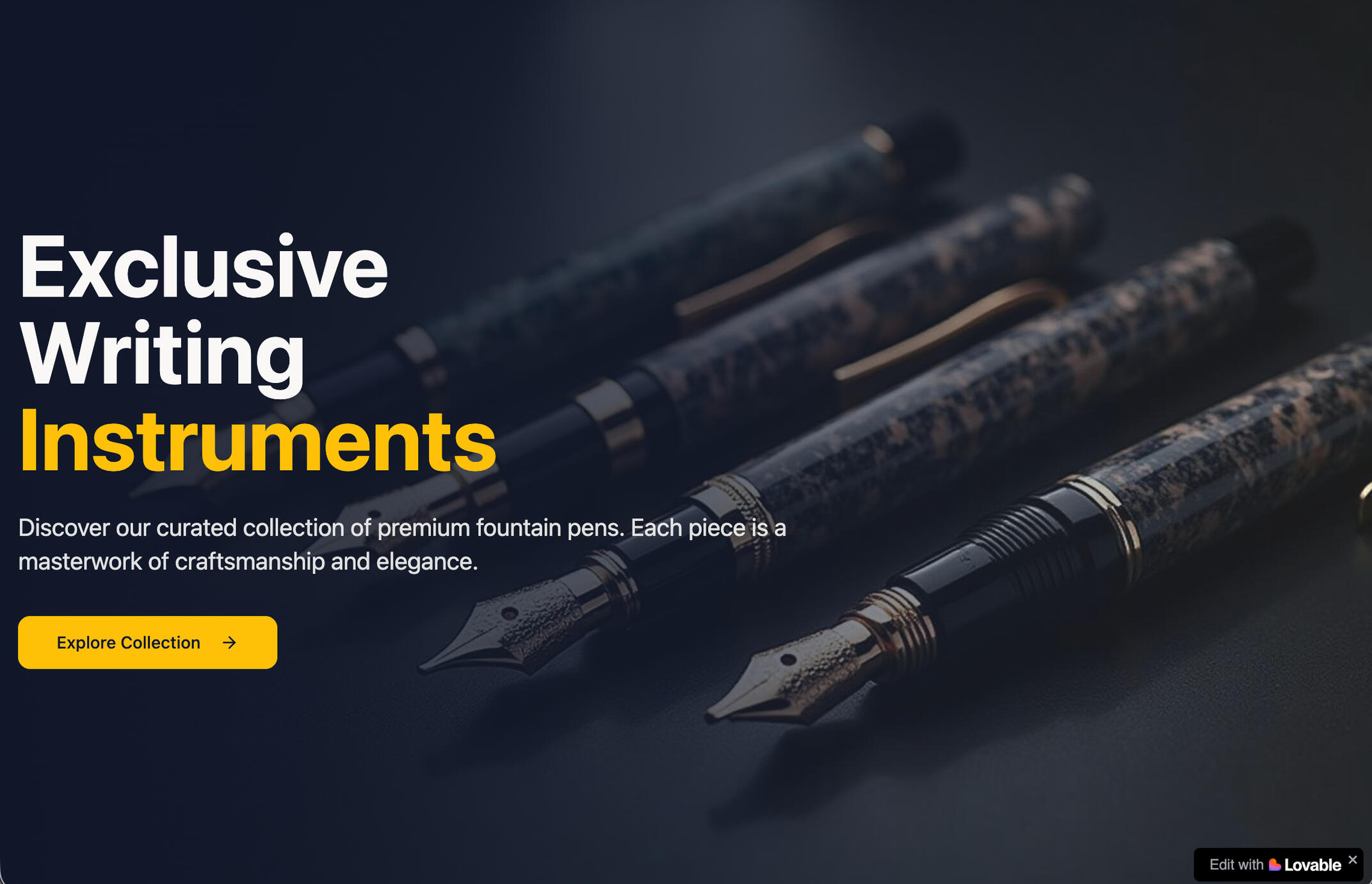 Exclusive Pens